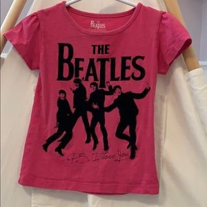 Girls Nostalgic Beatles Tee Size 3T